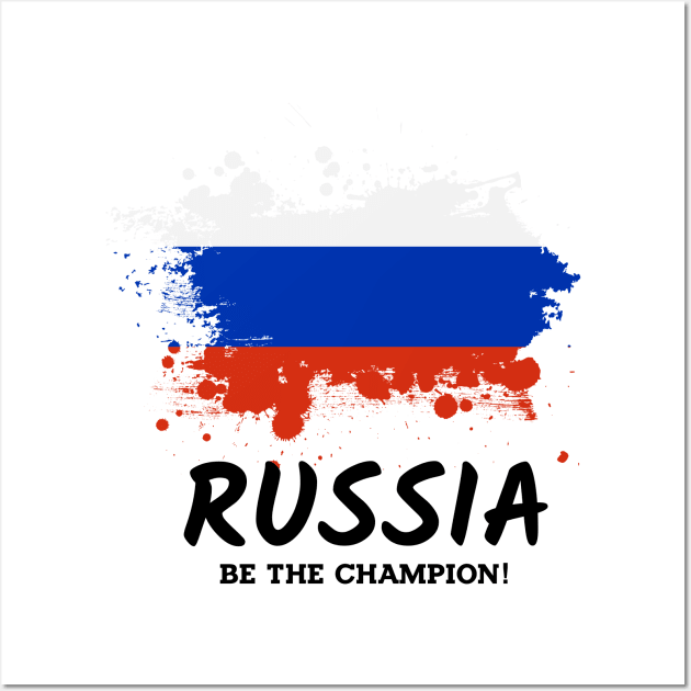 Fifa World Cup 2018 Russia Wall Art by VEKTORKITA